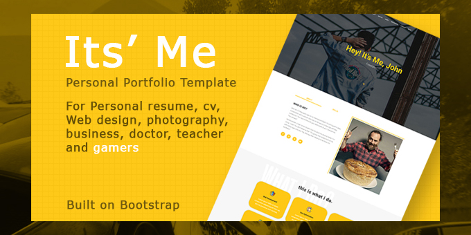 It's Me - Creative Personal Template