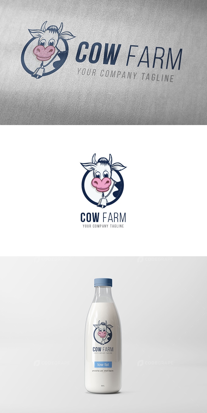 Cow Farm Logo
