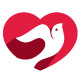 Bird Heart Logo