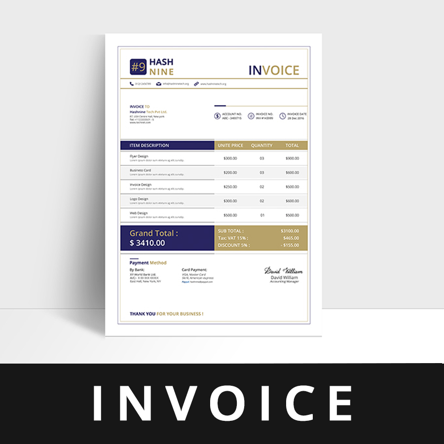 Clean Invoice