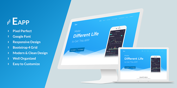 Appland - Mobile App Landing Page