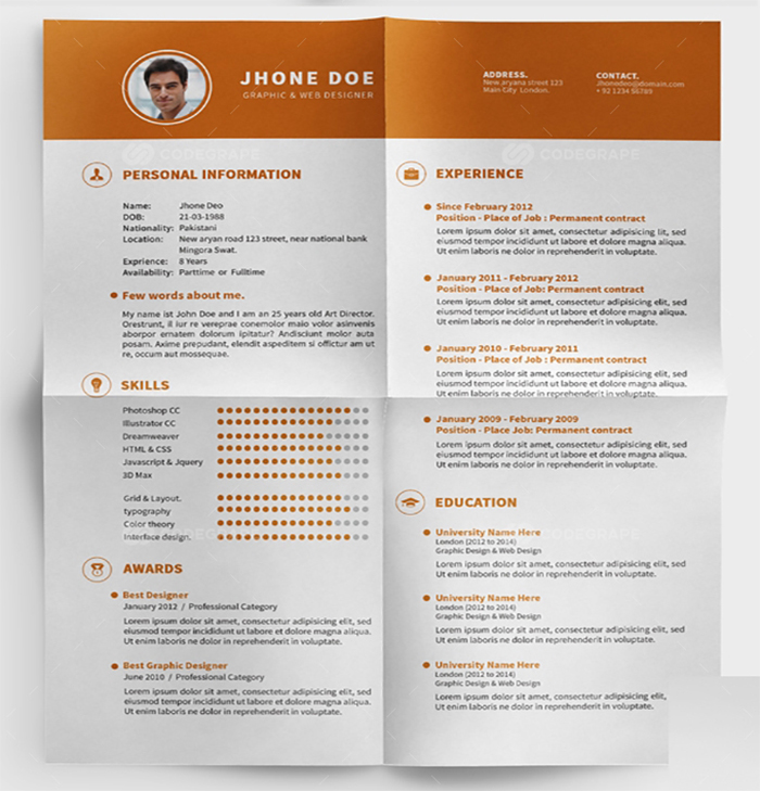 100 Open Office Resume Templates with Extended License - Only $19