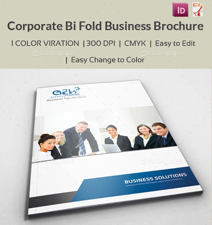 Business book brochure for a complete description of your project.